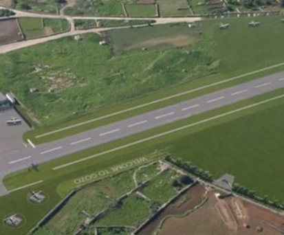 So soll der Flugplatz Gozo künftig aussehen.