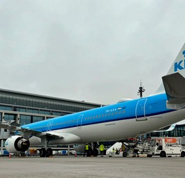 Der erste Airbus A321 Neo von KLM: Mit dem Modell führt die Airline ...