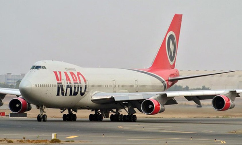 B747 von Kabo Air: Probleme in Saudi Arabien.