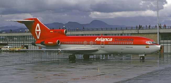 Denn auch Avianca zeigte früher mehr Farbe als heute.