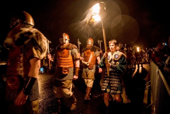 Fackellauf Up Helly Aa Lerwick