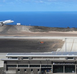 St. Helena Airport: Der Betrieb ist aktuell eingestellt.