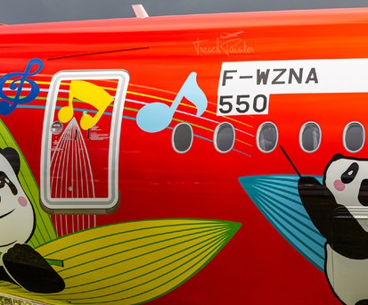 Neuer Airbus A350 für Sichuan Airlines in Toulouse: Es ist ....