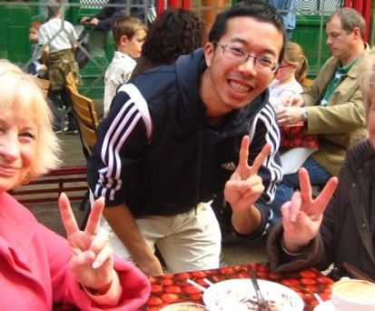 Chinesische Touristen fühlen sich wohl in London: Die Nationalairline gab aber fragwürdige Reisetipps.