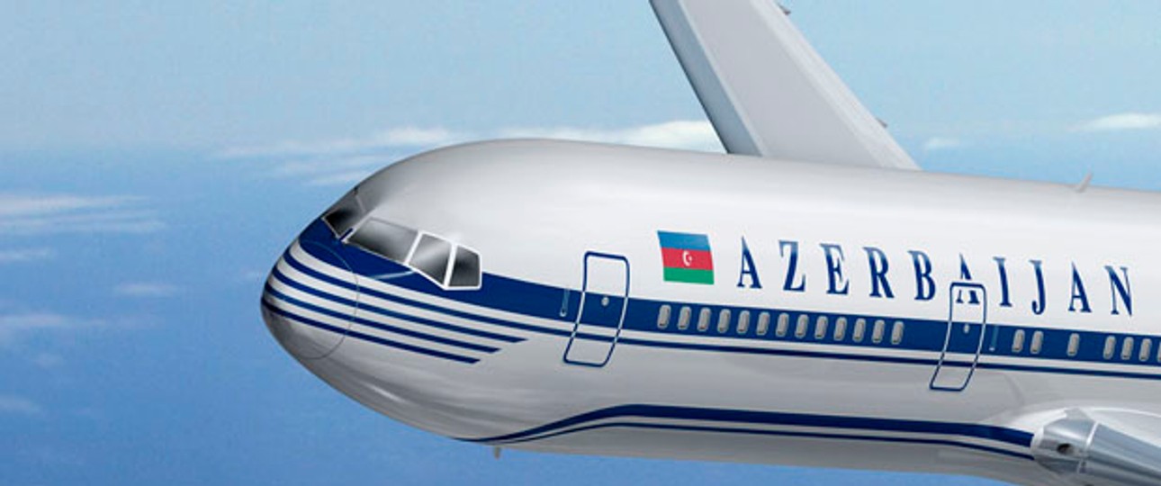 Anderer Flieger von Azerbaijan Airlines: Flotte wird größer.