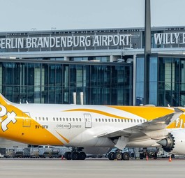 Dreamliner von Scoot am BER: der letzte Flug findet am 28. März statt.