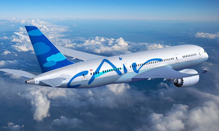Entwurf eines C-Air-Jets: Auch das Corporate Design soll familienfreundlich sein.