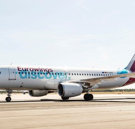 Airbus A320 von Eurowings Discover: Den Jets steht eine optische Veränderung bevor.