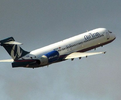B717 von AirTran: Bald in Delta-Farben unterwegs.