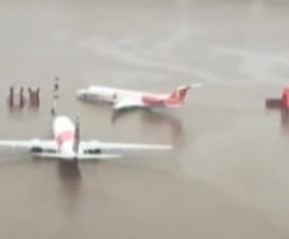 Monsunflut legt Flughafen Kochi lahm