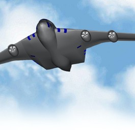 Visualisierung eines Blended-Wing-Body-Fliegers des Tsagi: Ist das die Langstreckenzukunft?