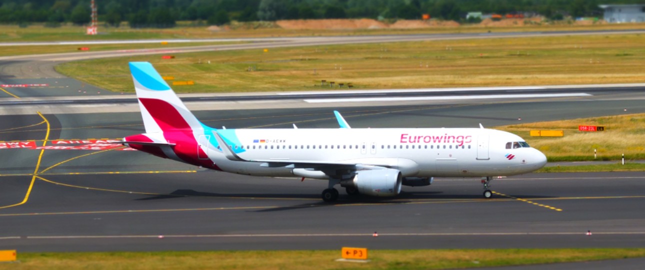 Jet von Eurowings: Für das kommende Jahr sind nur rund 90 Flieger eingeplant.