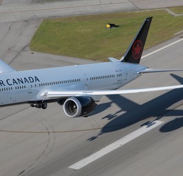 Air Canada: Minus 29,9 Prozent.