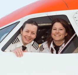 Pilotinnen von Easyjet: Kein Mangel an Kandidaten.