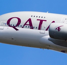 Airbus A380 von Qatar Airways: Zurück im Einsatz.