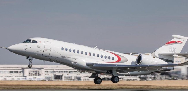 Falcon 5X bei einem Test: Die Entwicklung wird eingestellt.