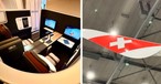 Business-Doppelsuite im Airbus A350 von Swiss: Neues Flugzeug, neues Interieur.