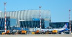 Flughafen Simferopol auf der Krim: Ziel etlicher russischer Airlines.