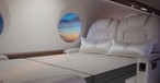 Ein Bett in einem Business-Jet: Hersteller Primadonna hat eine Lösung für zahlreiche Jets entwickelt.
