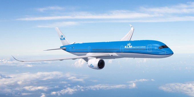 Airbus A350-900 im Design und KLM ...