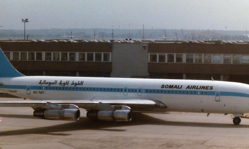 Boeing 707 von Somali Airlines in Frankfurt (Archiv): Die Airline soll neu gegründet werden.