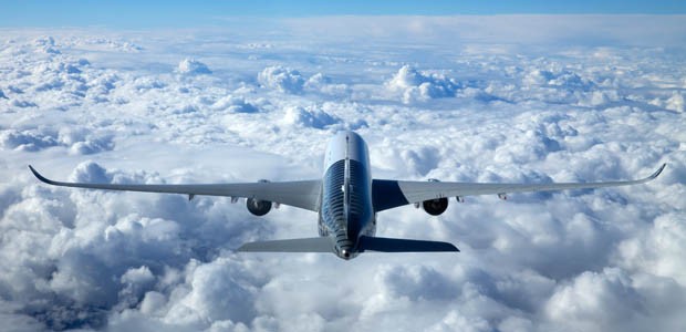 Airbus A350: Er fliegt - aber nicht in Dubai.