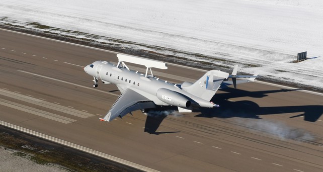 Saab GlobalEye: «Die bisherige Unentschlossenheit der USA hinsichtlich der Beschaffung der Boeing E-7 Wedgetail machte eine Auswahl dieses Flugzeugs von Anfang an eher unwahrscheinlich» sagt Christoph Bergs.