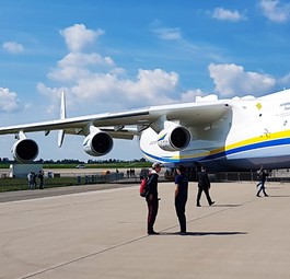 Antonov An-225: Ihren letzten Flug hatte sie leider im Februar. Doch wann war ihr Erstflug?