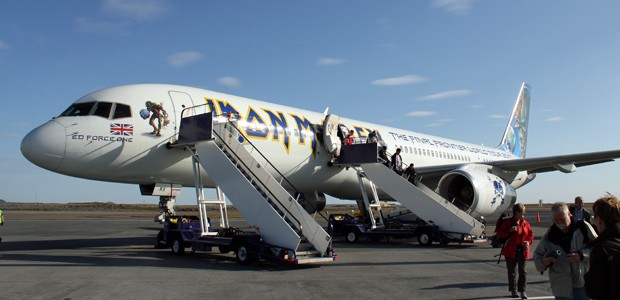 Die ehemalige Boeing 757 von Iron Maiden.