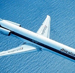 Am meisten produziert wurde die MD-82, die etwa auch bei Alitalia flog.