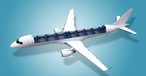 Barely any seats: The freighter solution by Embraer.