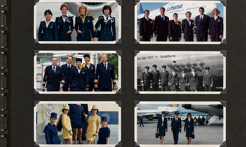 Das Uniform-Familienalbum von Lufthansa: Welche Periode fanden Sie am stylischsten?