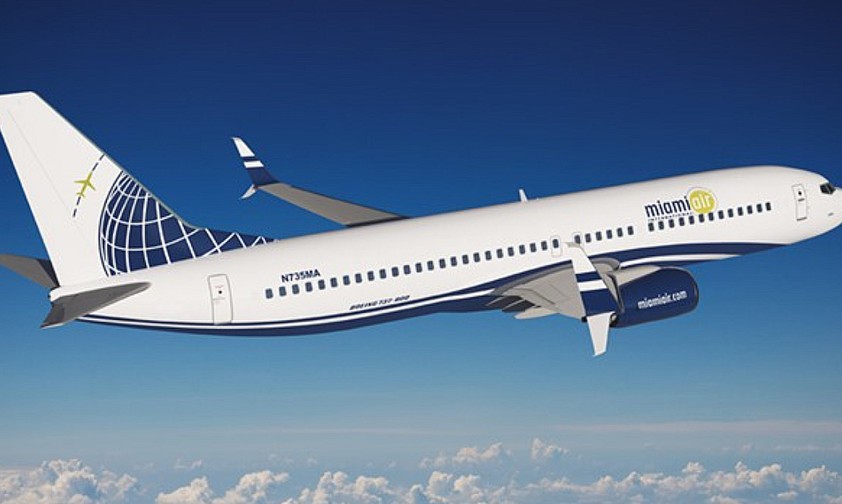 Flieger von Miami Air.