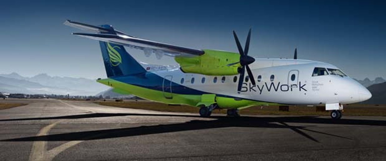 Dornier Do328 von Skywork: Die Airline hat nun eine Einheitsflotte.