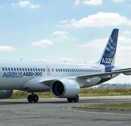 Airbus A220: Künftig auch bei ITA im Einsatz.