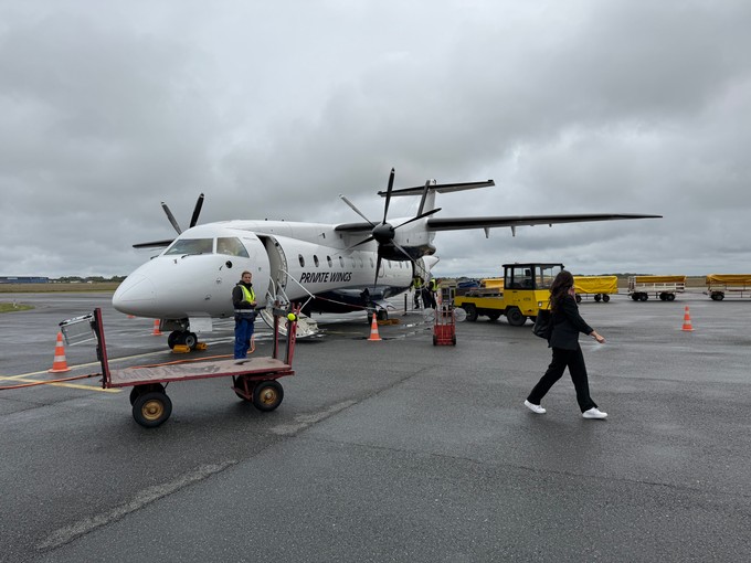 Sylt wird von Mannheim City Air drei mal pro Woche angeflogen.