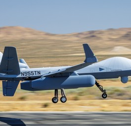 Saabs Radar LoyalEye mit der Drohne MQ-9B von General Atomics kombiniert: Weltpremiere.
