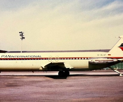 Bac 1-11 von Paninternational: Ein solches Flugzeug verunglückte auf der Autobahn nördlich von Hamburg.