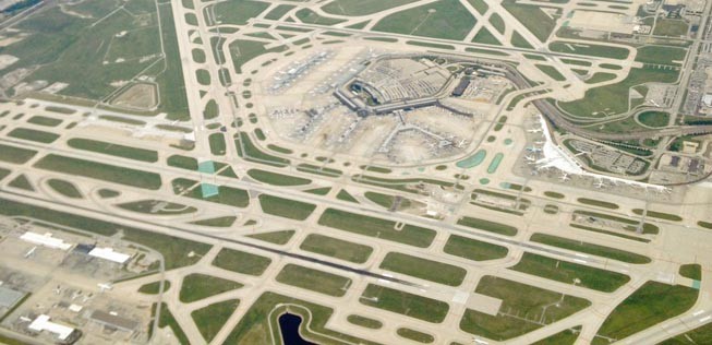 Flughafen Chicago: Der Airport hat ein Lärmproblem.