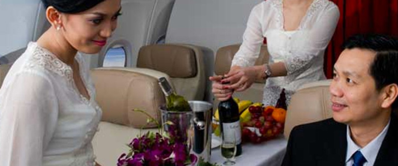 Kabine von Batik Air: Premium-Service