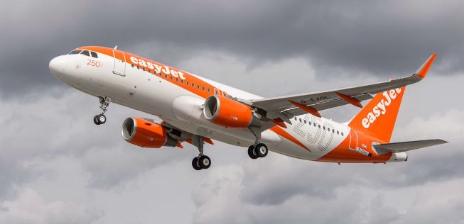 <strong>Rang 5: </strong>Easyjet. 1706 Routen.