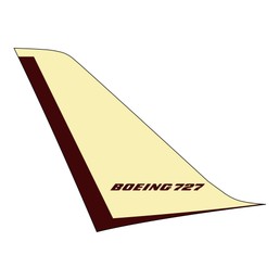 ticker boeing 727