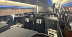 Die neue Business Class von Condor: Ein sehr dunkles Blau wirkt edel. <em>(Klicken Sie ins Bild und schauen Sie sich die Bildergalerie im Großformat an)</em>