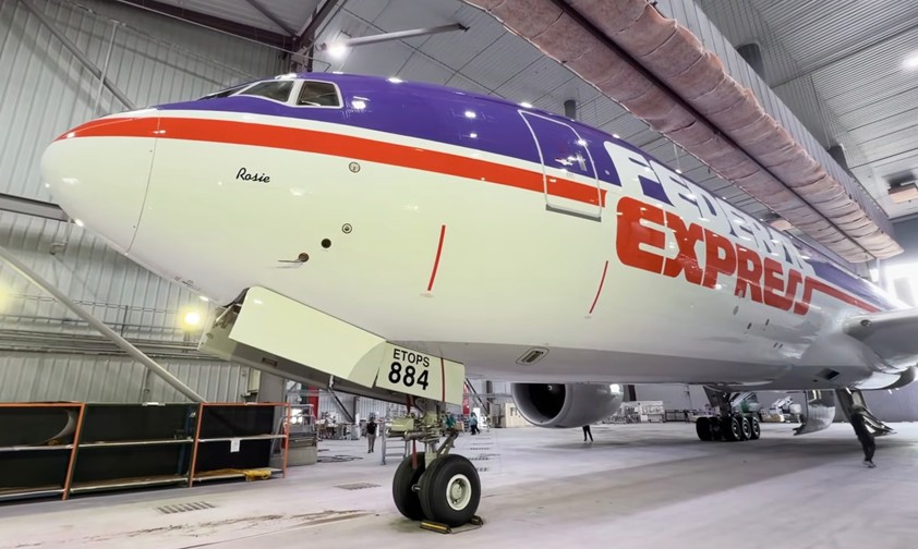 fedex express boeing 777 f rosie