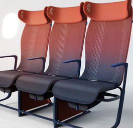 Sitzkonzept Move: Die Designfirma Layer entwickelt es im Auftrag von Airbus.