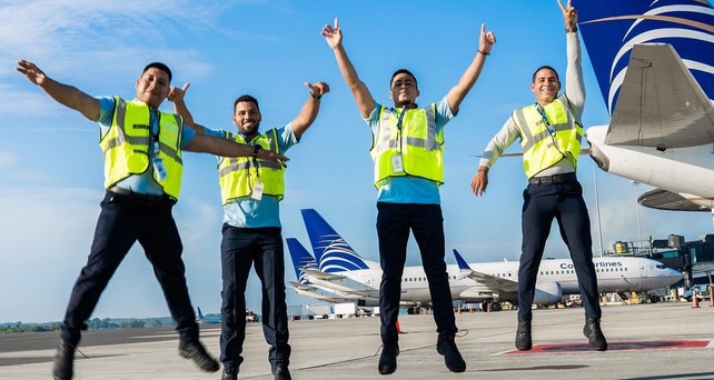 Angestellte von Copa Airlines: Ihr Arbeitgeber baut aus.