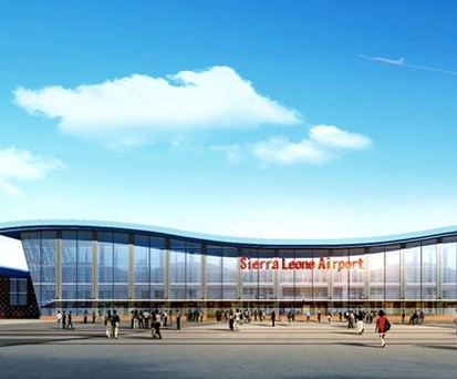 Skizze des Mamamah Airport: Der Flughafen wird nicht gebaut.