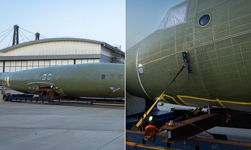 lufthansa super star rumpf transport