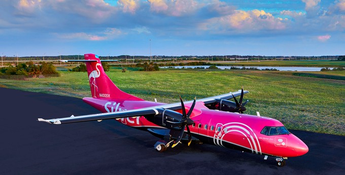 ATR 42 von Silver Airways: Platz für 46 Passagiere.