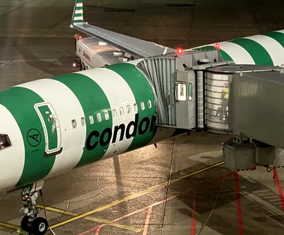 Die D-ABOL, hier in Düsseldorf: In Mallorca gab es einen Vorfall mit dem Jet.
